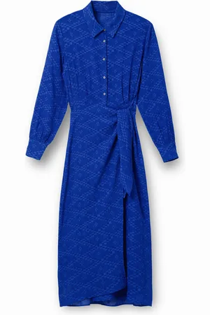 Desigual Abito midi incrociato