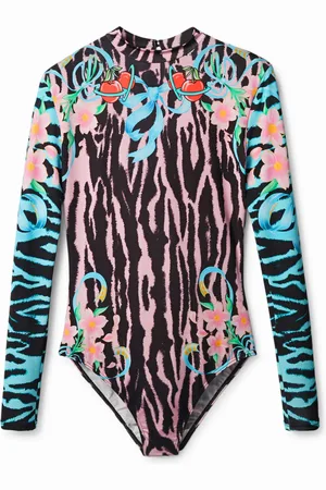 Desigual Body slim stampa animalier