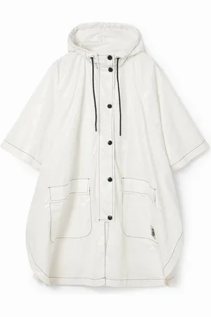 Desigual Impermeabile impacchettabile Logomania
