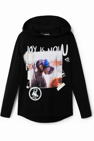 Desigual Maglia cappuccio cane