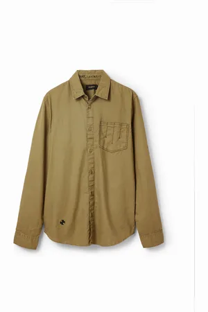 Desigual Camicia maniche lunghe ricamata