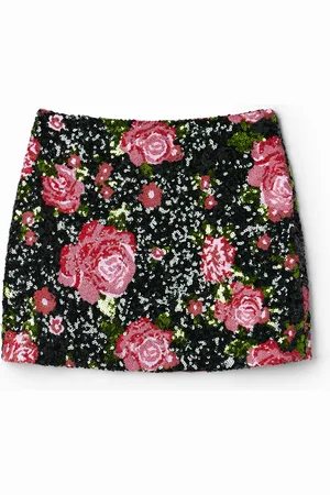 Desigual Minigonna rosa paillettes M. Christian Lacroix