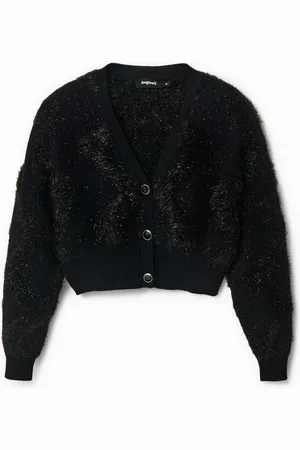 Desigual Cardigan in felpa luccicante