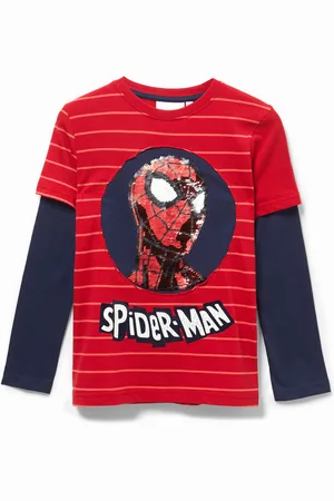 Desigual Maglietta Spider-man paillettes reversibili