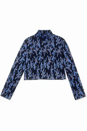 Desigual Maglione a maglia collo alto