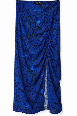 Desigual Gonna midi con spacco sottile