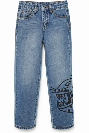 Desigual Jeans dritti tigre