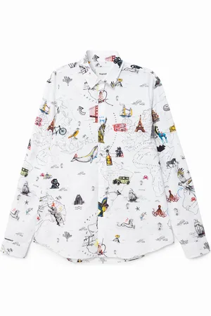Desigual Camicia slim mappa