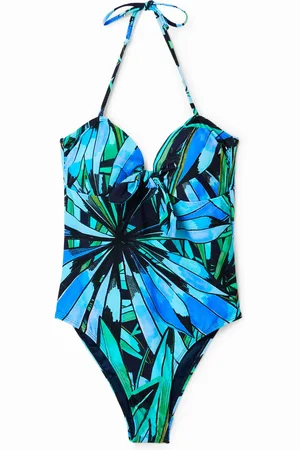 Desigual Costume bagno nodo tropicale