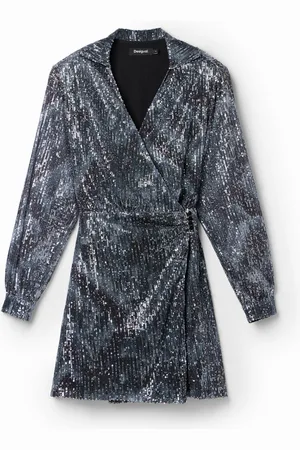 Desigual Abito corto portafoglio paillettes