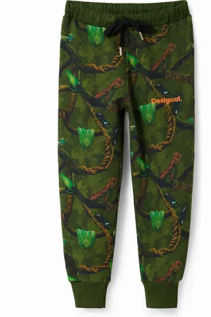 Desigual Pantaloni jogging mimetici