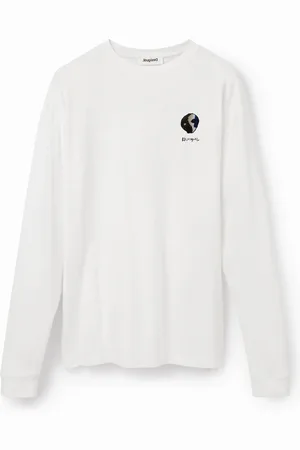 Desigual Maglietta oversize yin yang