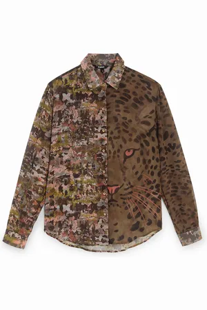 Desigual Camicia doppia stampa selvaggia