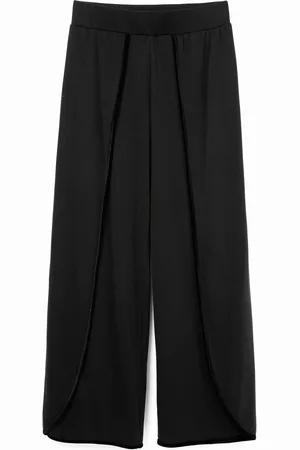 Desigual Pantaloni cropped spacchi