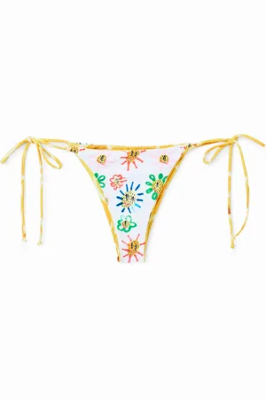 Desigual Slip bikini reversibili