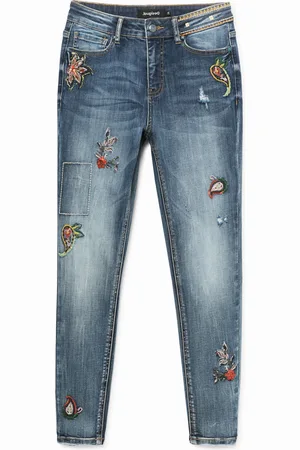 Desigual Jeans skinny lunghi fino alla caviglia