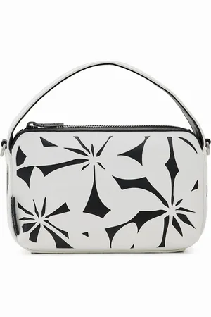 Desigual Borsa mini fiori fustellati