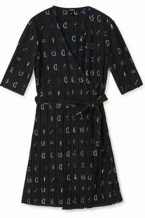 Desigual Vestito corto plissettato