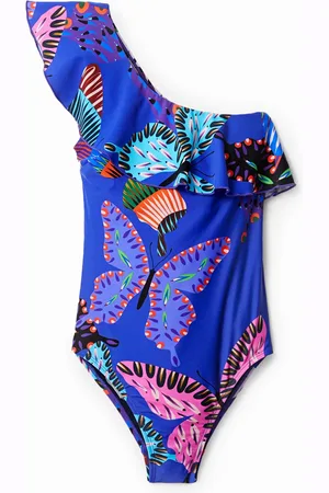 Desigual Costume asimmetrico farfalle