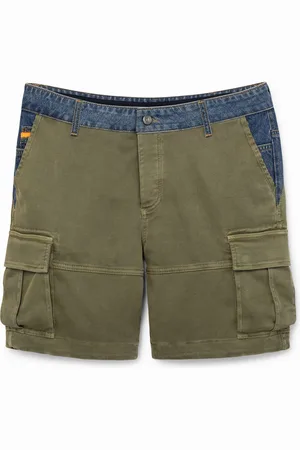 Desigual Pantaloni corti cargo ibridi