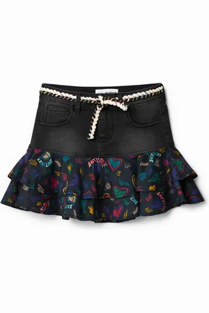 Desigual Minigonna denim balze