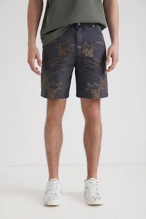 Desigual Bermuda stampa palma