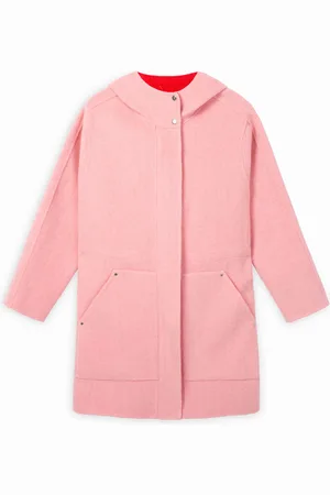 Desigual Cappotto di lana con cappuccio