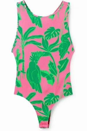 Desigual Body costine spalline tropicali