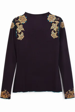 Desigual Maglietta slim floreale