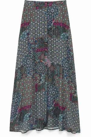 Desigual Gonna lunga mandala floreale