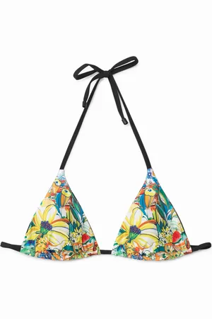 Desigual Top bikini triangolo reversibile