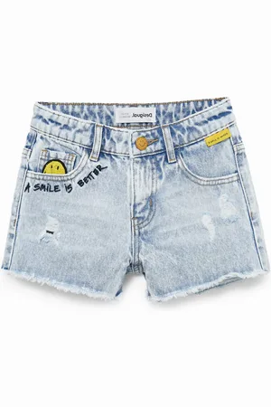 Desigual Shorts di jeans SmileyÂ®