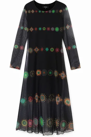 Desigual Vestito doppio strato tulle