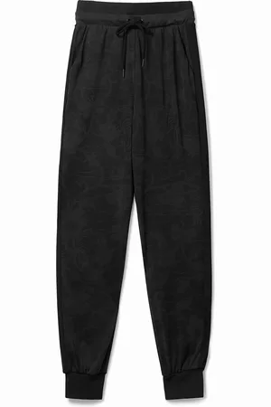 Desigual Pantaloni jogger floreali