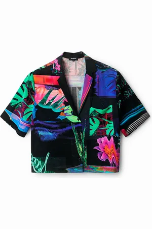 Desigual Camicia corta tropicale