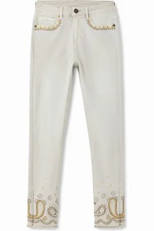 Desigual Jeans skinny lunghi fino alla caviglia