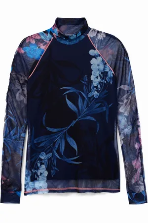 Desigual Maglietta slim floreale
