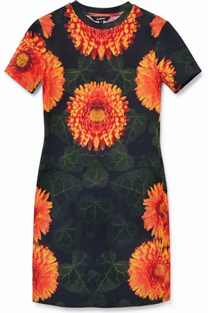 Desigual Vestito maglietta floreale