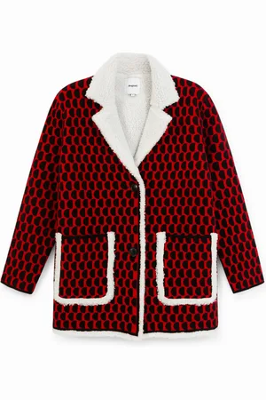 Desigual Giacca tricot sherpa