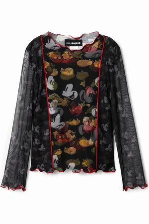 Desigual T-shirt in tulle di Mickey Mouse