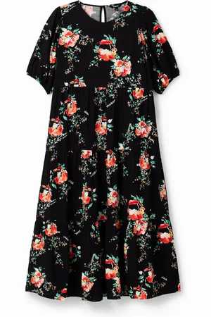 Desigual Abito midi floreale
