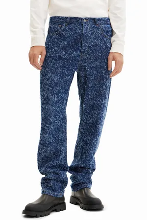 Desigual Jeans dritti testurizzati