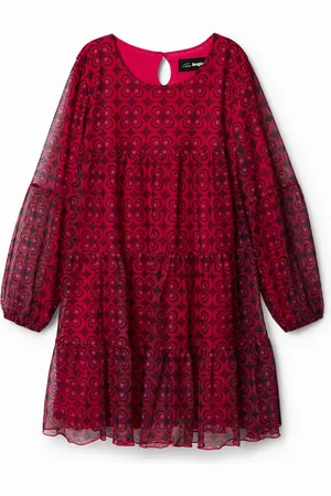 Desigual Abito in tulle geometrico