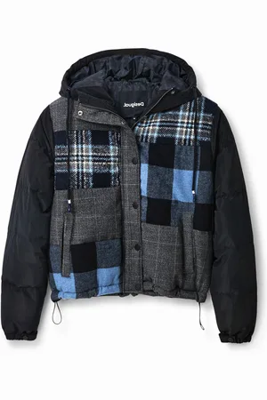 Desigual Giacca corta imbottita con patch