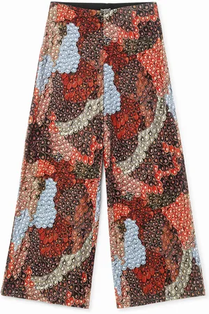 Desigual Pantaloni larghi stampa