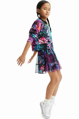Desigual Gonna tulle stampato