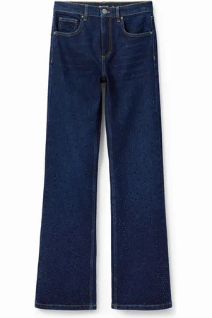 Desigual Jeans Flare strass