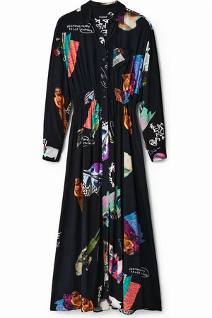 Desigual Abito chemisier midi