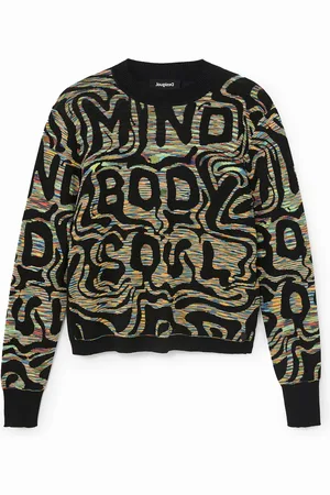 Desigual Maglione a maglia jacquard