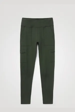 Desigual Leggings slim militare